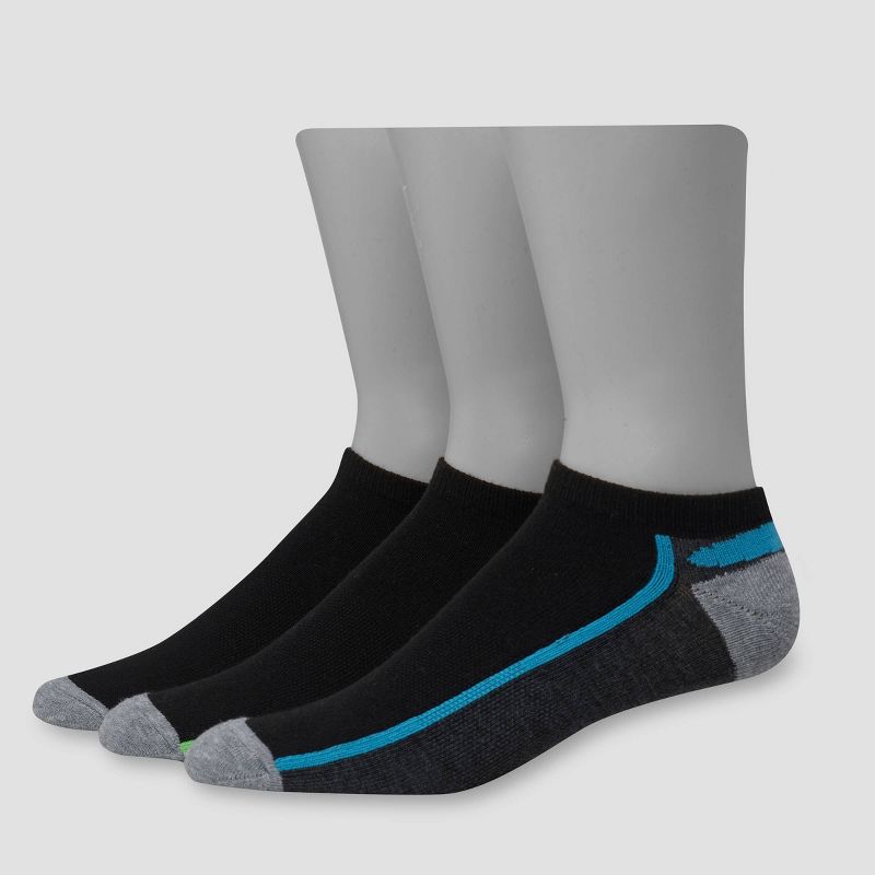 Men's Hanes Premium Performance Low Cut Socks 3pk - Colors May Vary 6-12