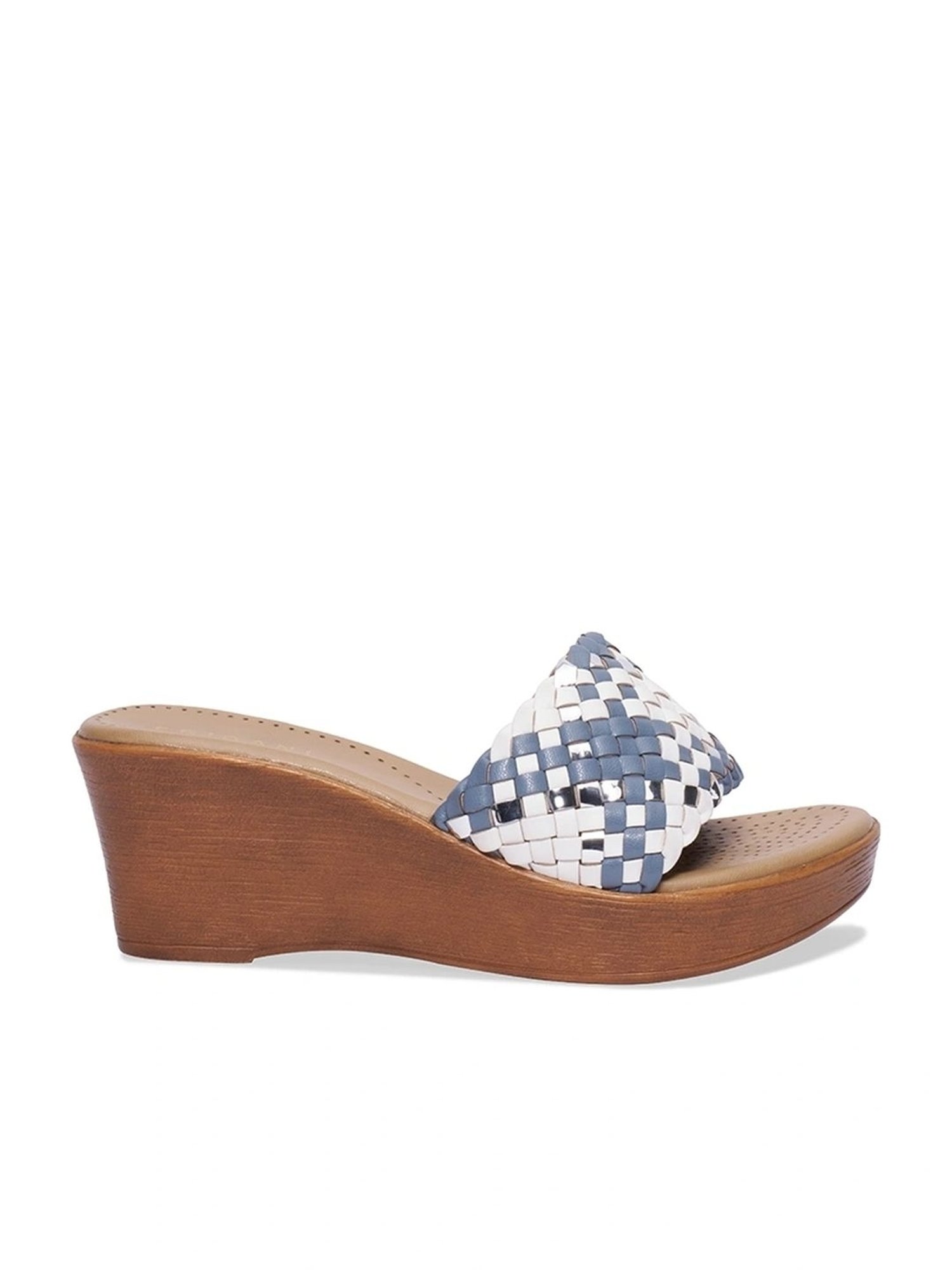 Eridani Women's Aive White Comfort Sandals