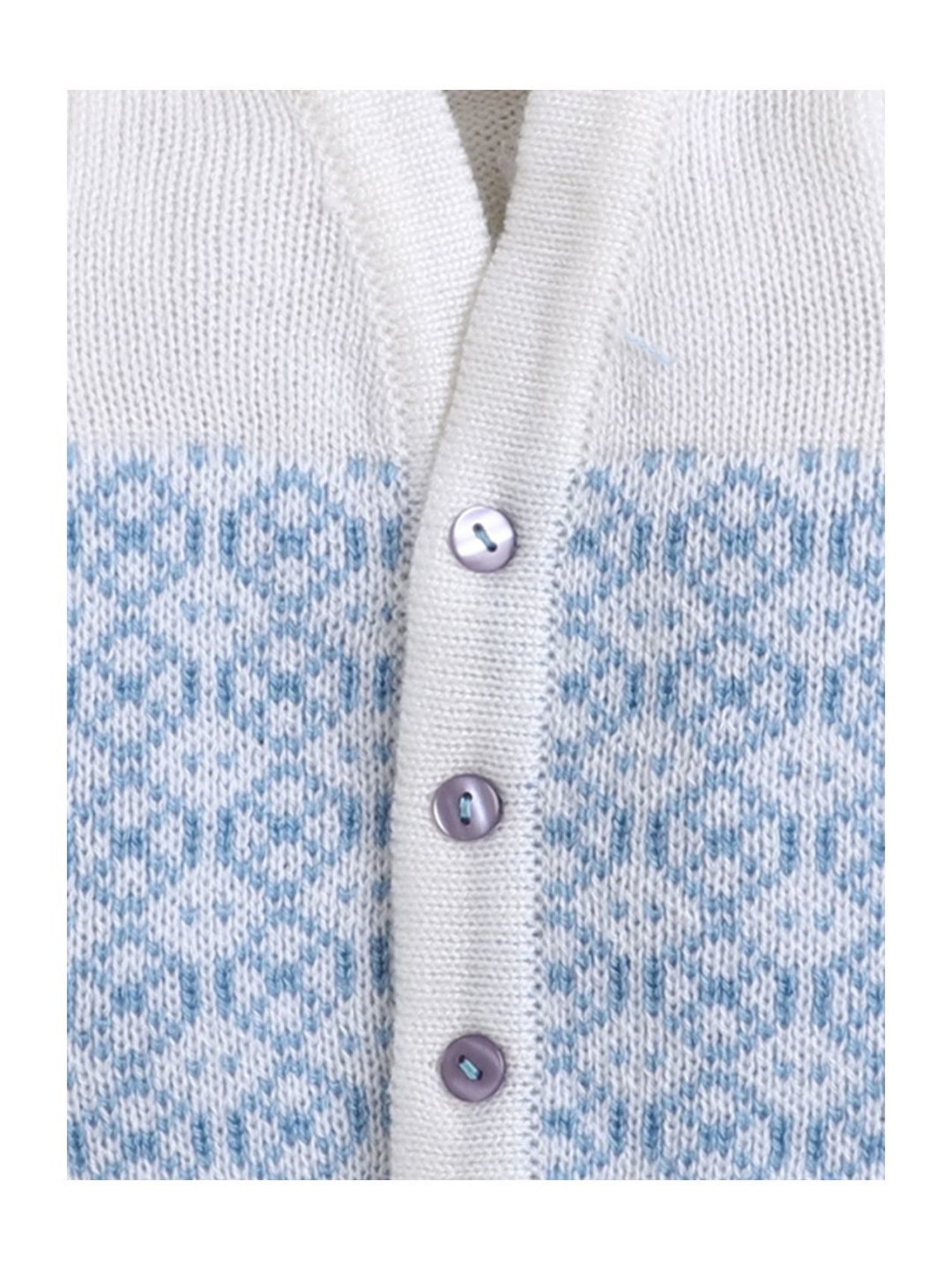 Pantaloons Baby Brown Cotton Printed Full Sleeves Sweater