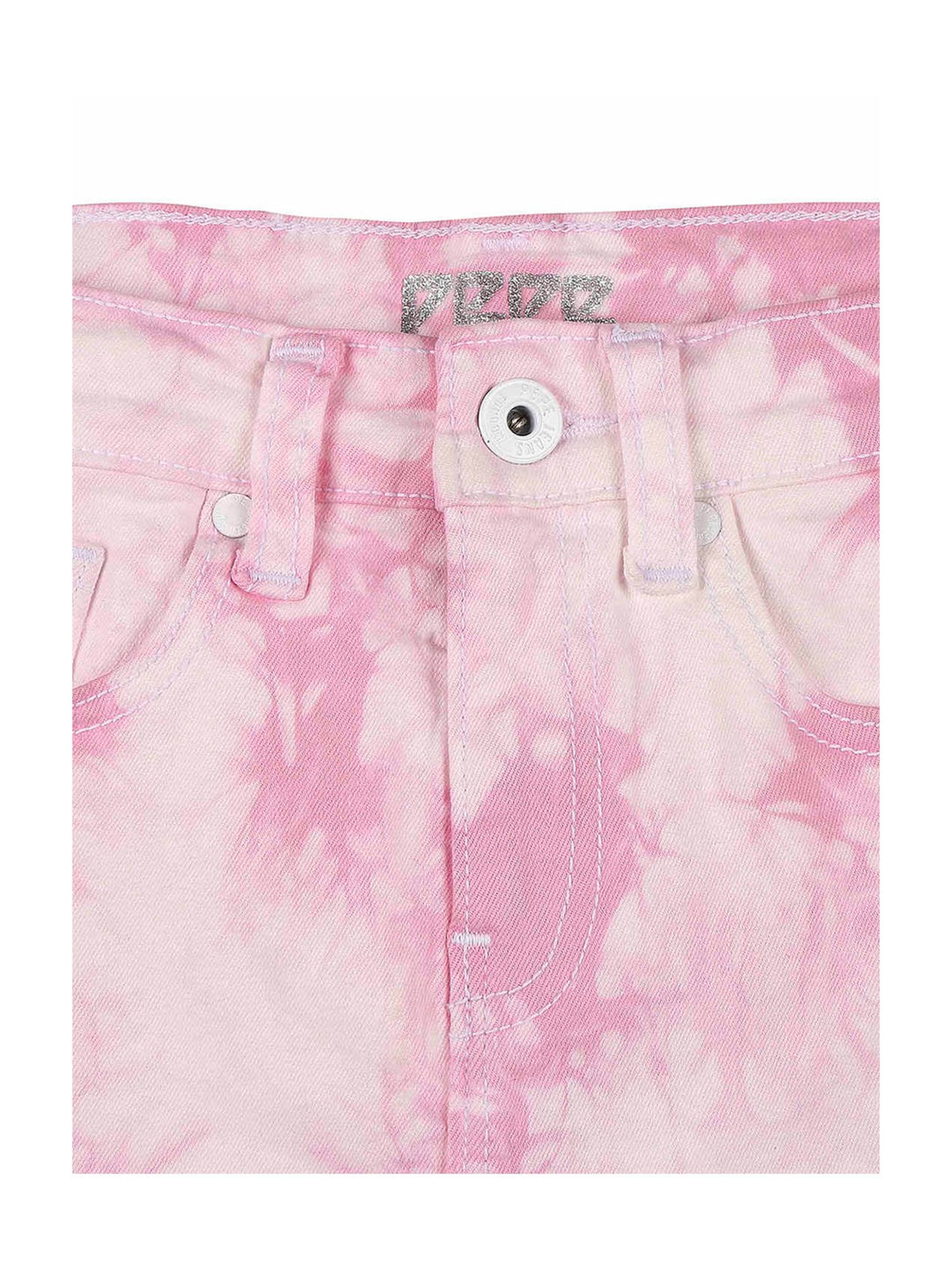 A Little Fable Kids Multicolor Solid Skirt