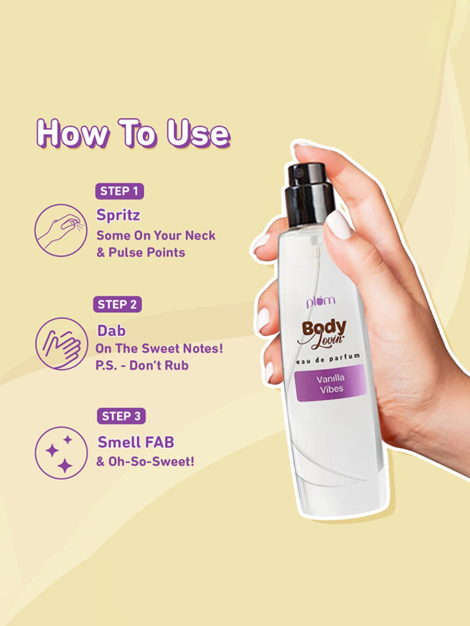 Plum Body Lovin Vanilla Vibes Eau De Parfum - 50 ml