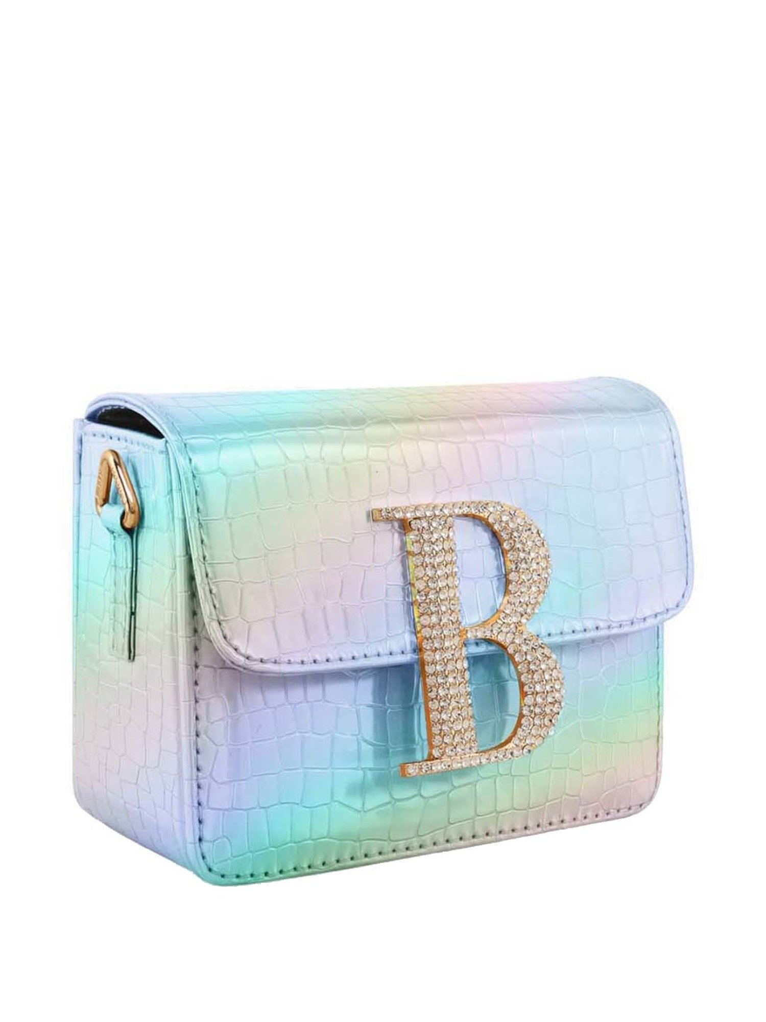 Esbeda Multicolor Textured Small Sling Handbag