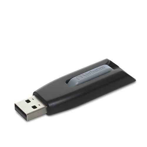 VERBATIM VER#49173 Store n Go V3 USB 3.0 Drive - 32GB Gray