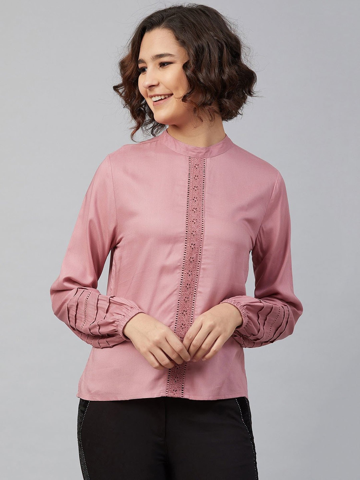 Marie Claire Pink Top