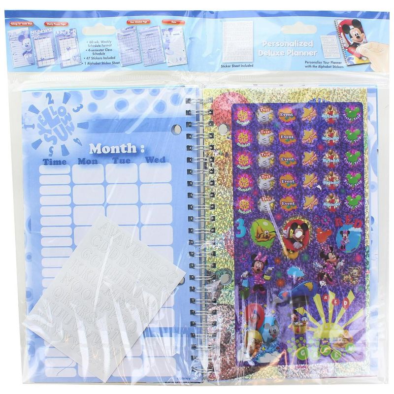 Monogram International Inc. Disney Mickey Mouse Clubhouse Personalized Deluxe Planner