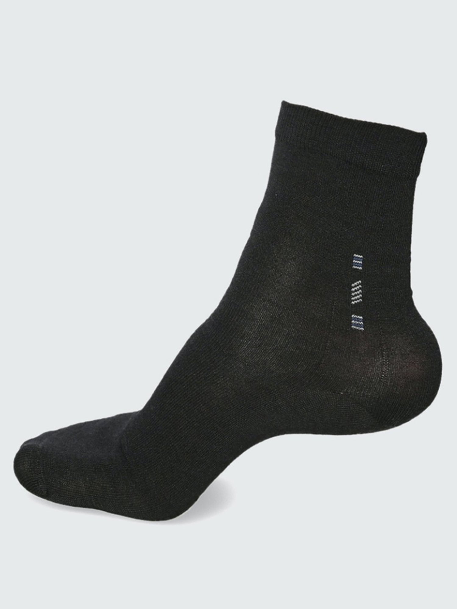 Bonjour Brown and Black Socks (Pack Of 2)