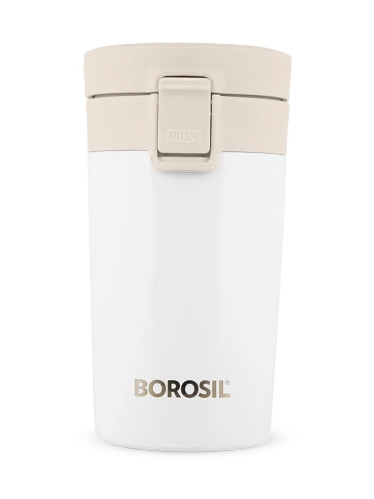 Borosil White Insulated Coffee Mug 300 ml
