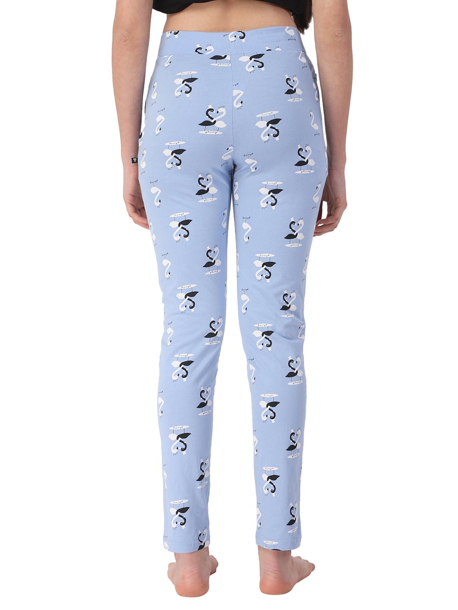 Proteens Sky Blue Printed Pyjamas