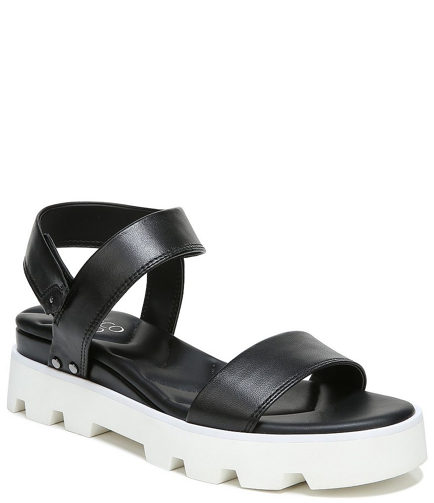 Aetrex Jillian Sport Leopard Print EVA Water Friendly Wedge Sandals