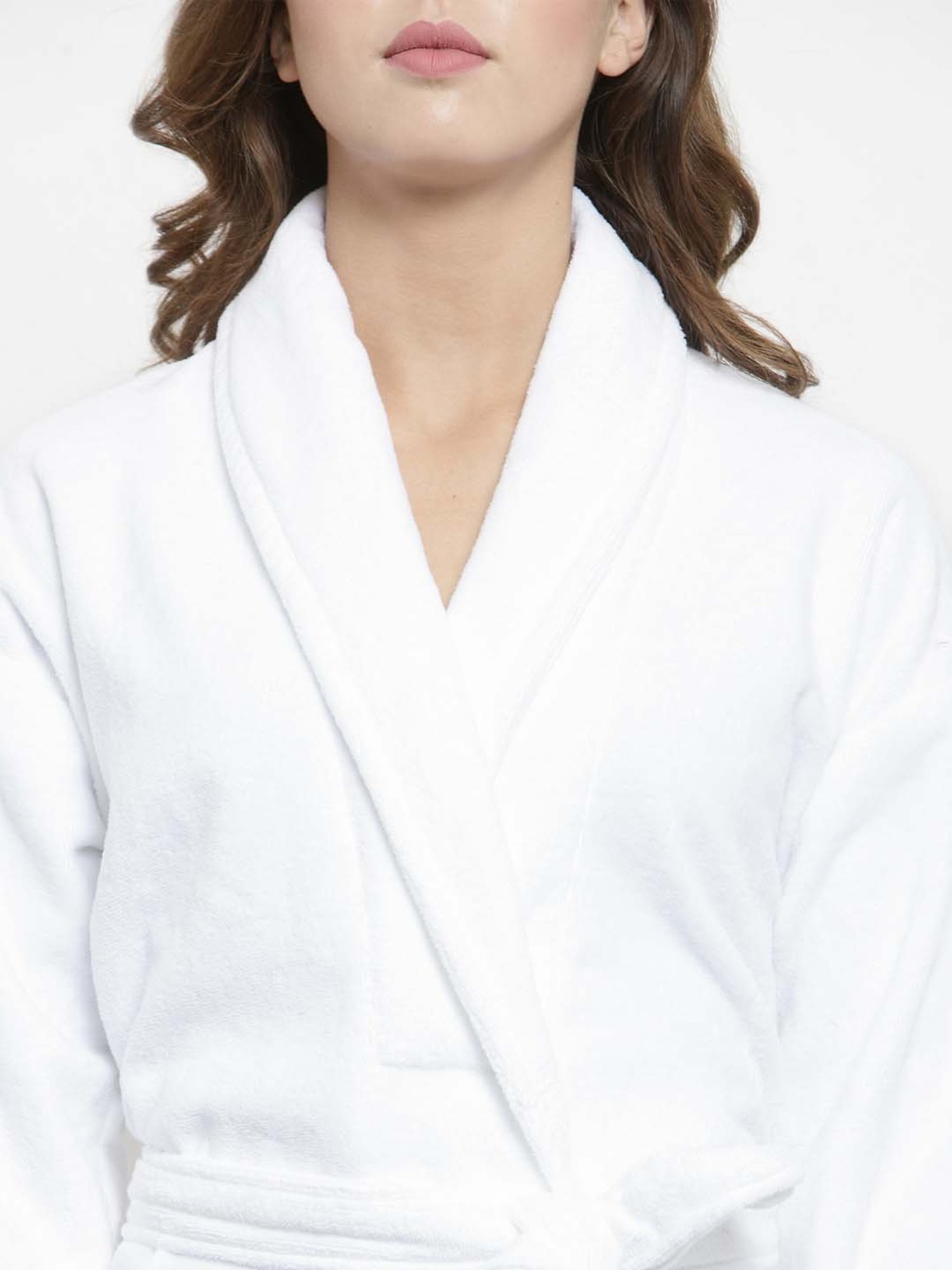 Trident Snowflake Cotton 350 GSM Bathrobe