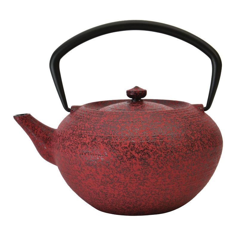 BergHOFF Studio 1.4Qt Cast Iron Teapot, Red