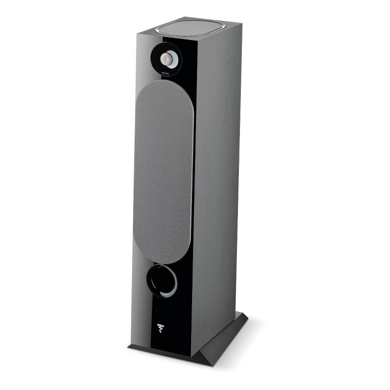 Focal Chora Speaker System with 806ST Speaker Stands (Black)