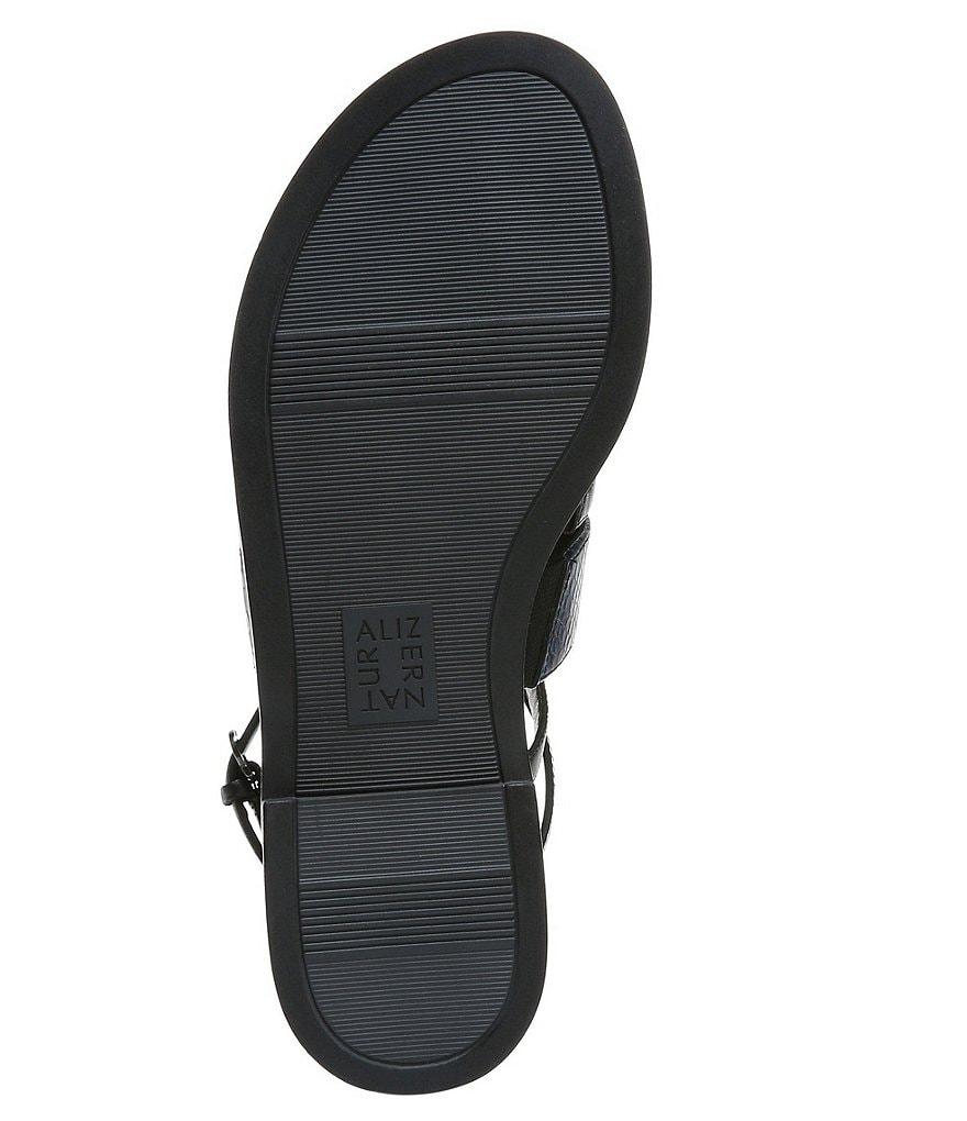 Naturalizer Fianna Snake Print Leather Sandals