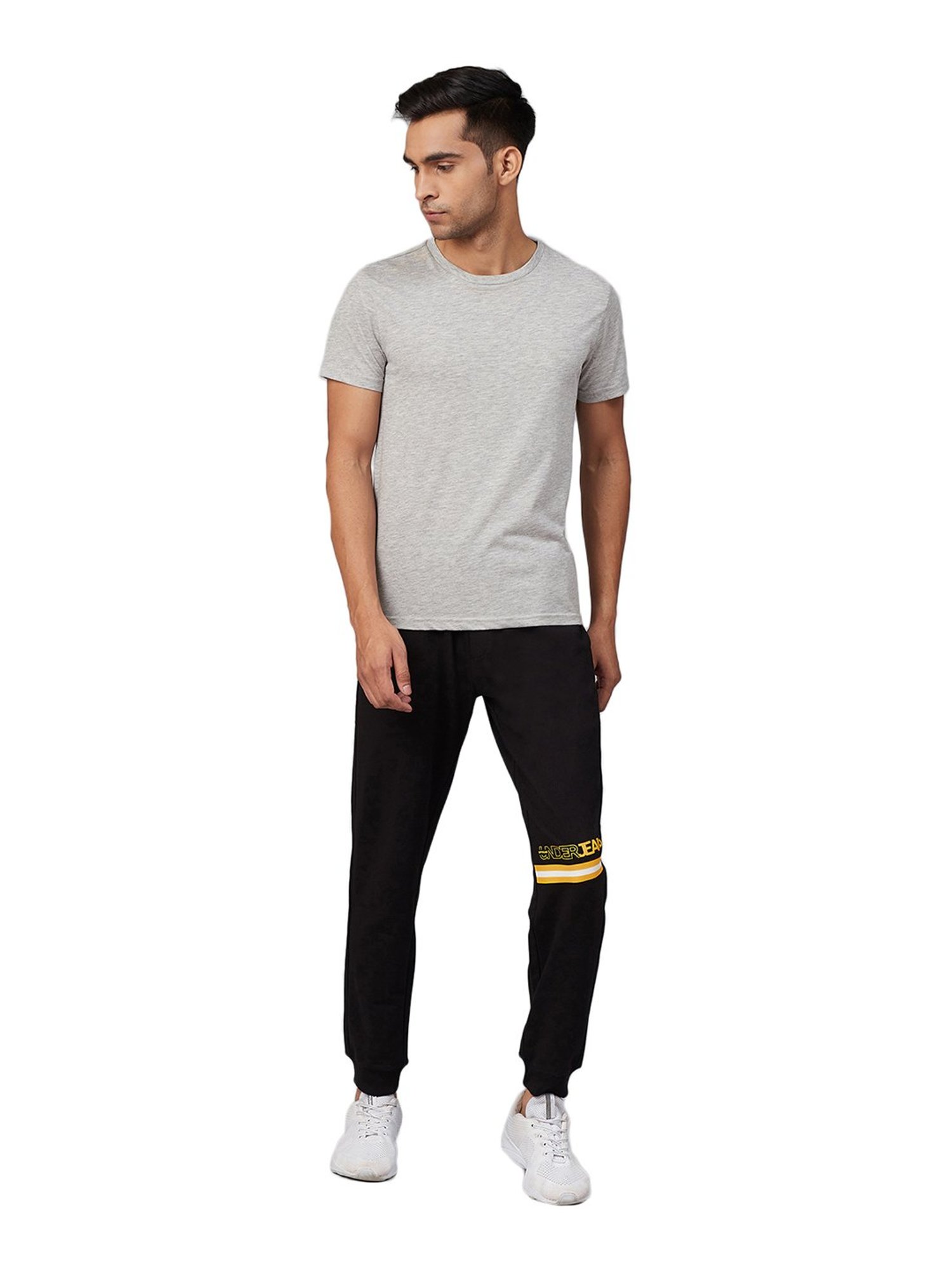 Spykar Black Joggers
