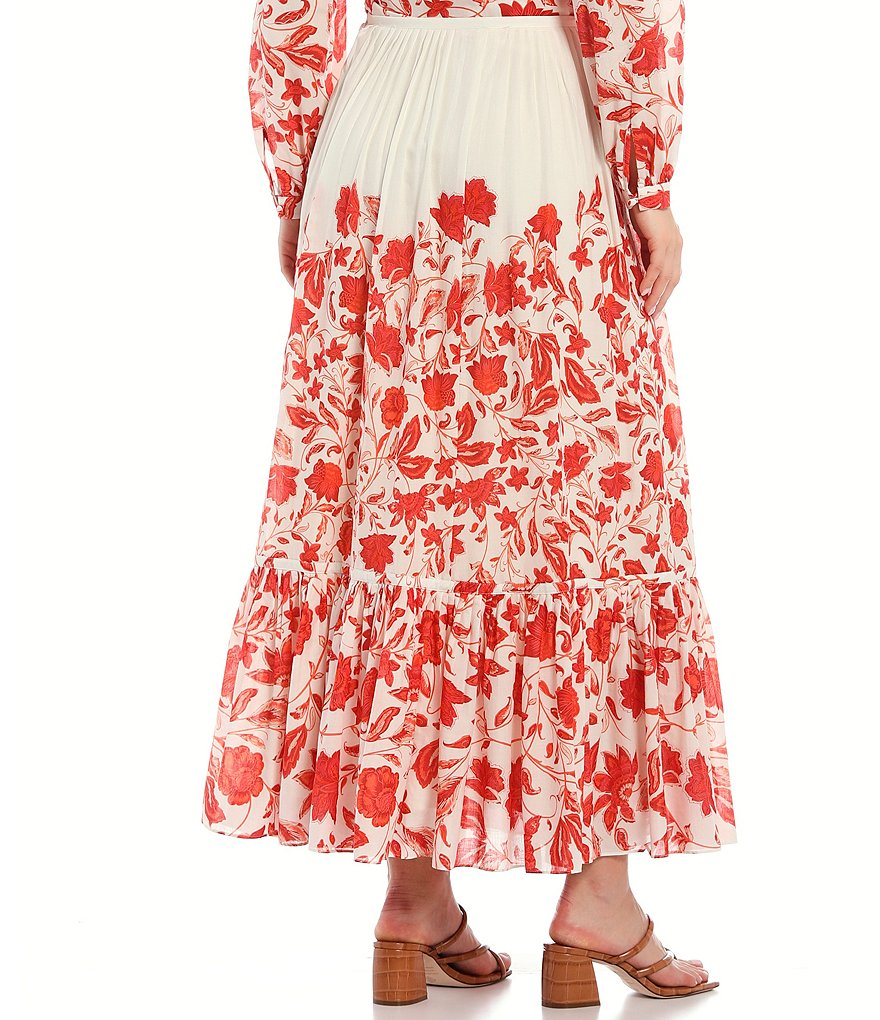 Antonio Melani Lilia Floral Swing Coordinating Maxi Skirt