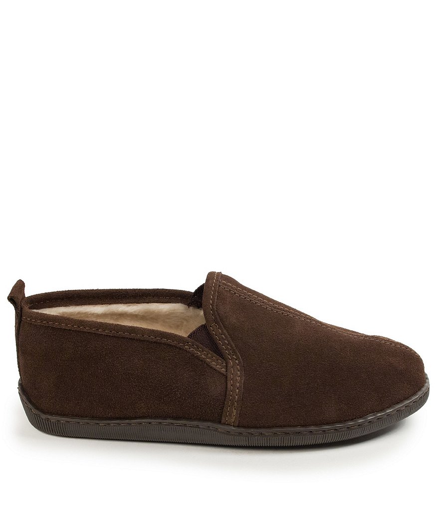 Minnetonka Men's Suede Romeo Slipper