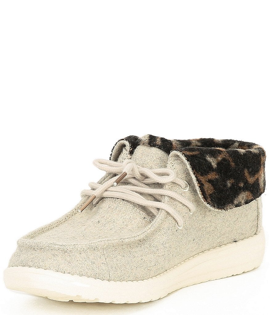 Hey Dude Women's Britt Cheetah Faux-Fur Booties