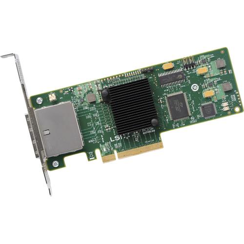 LSI Logic LSI00188 Logic 9200-8E 8-Ports Sas Controller - Pci Express X8 - Plug-In Card - 2 Total Sas Port(S) - 2 Sas Port(S) External