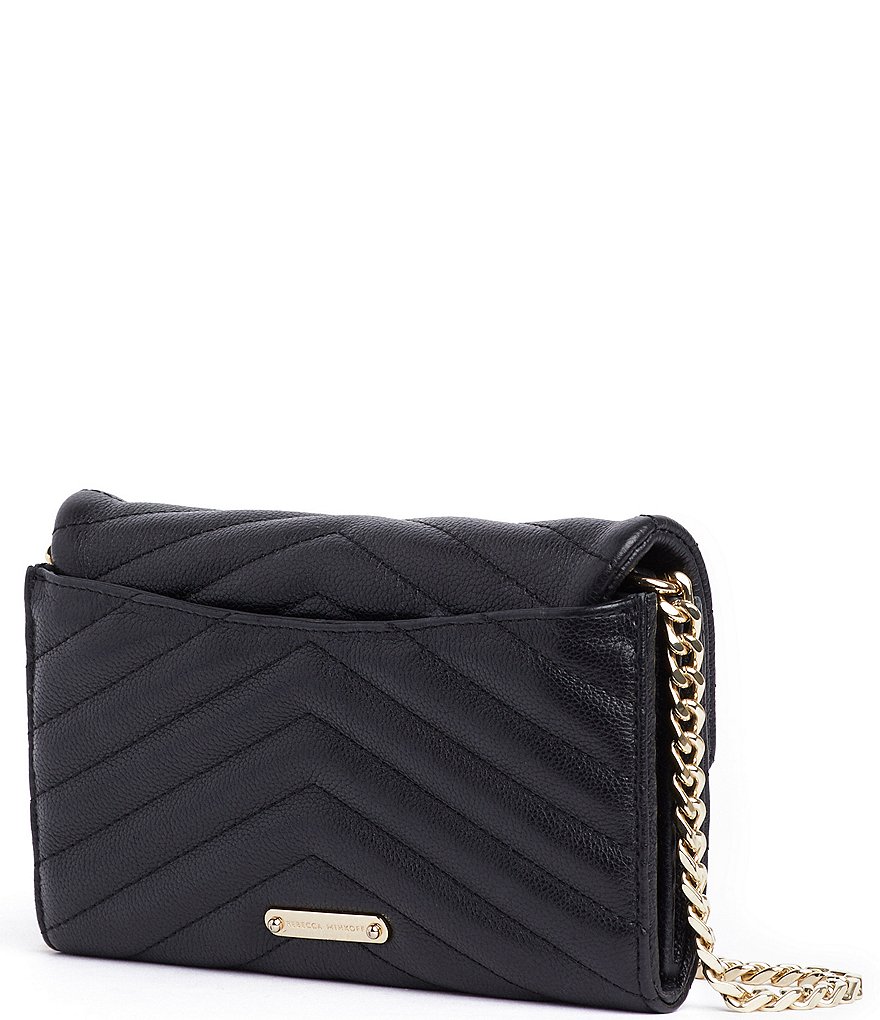 REBECCA MINKOFF Edie Wallet On Chain Crossbody Bag