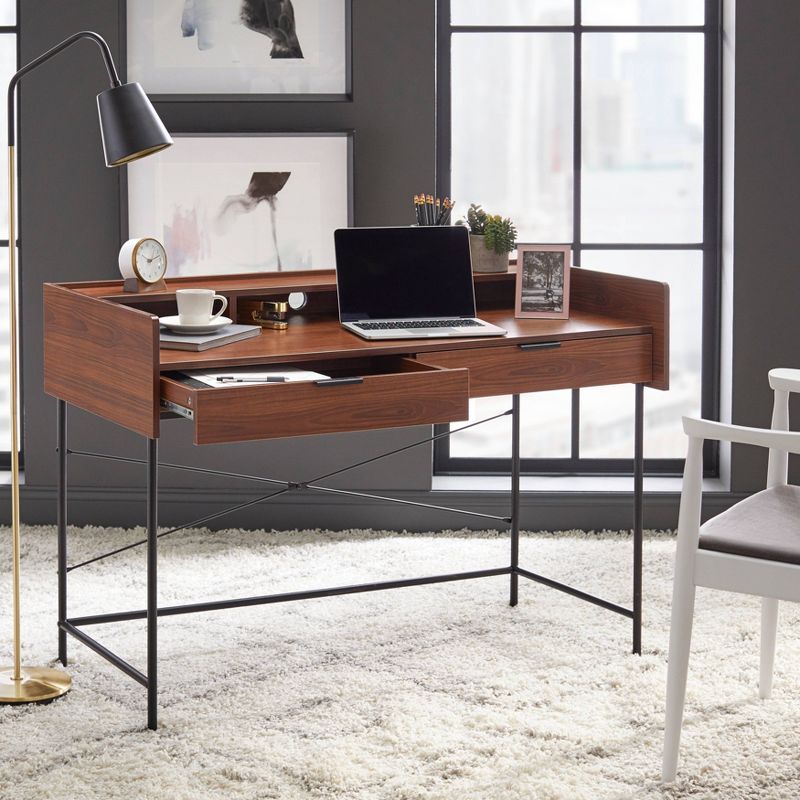 Essex Desk Walnut - Buylateral