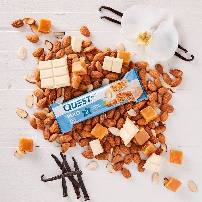 Quest Hero Protein Bar - Vanilla Caramel - 4ct