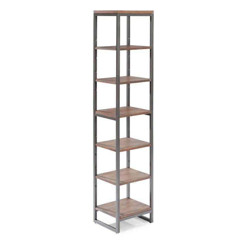 Barnside Metro 7 Tier Shelf Tower Driftwood - Home Styles