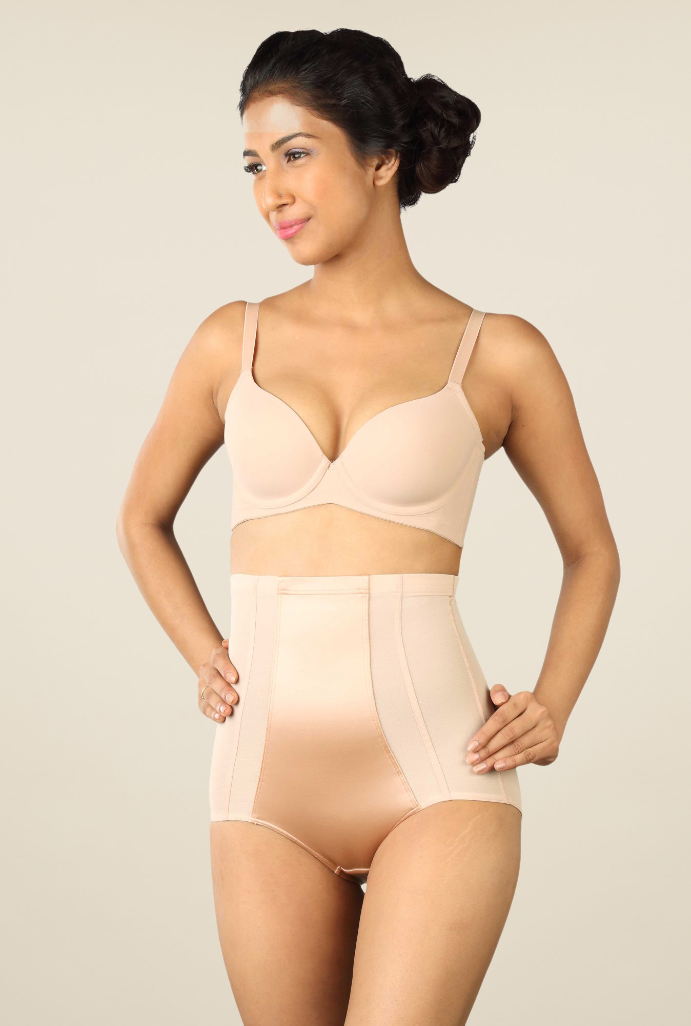 Triumph Beige Solid Shapewear