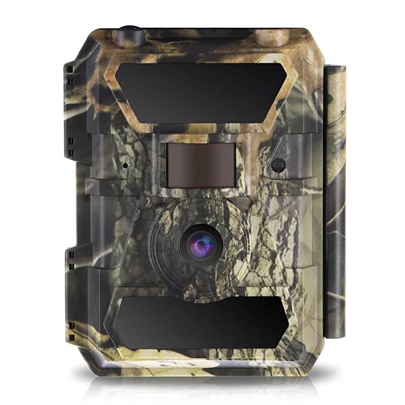 Trail Camera 121622MP 1080P Game Camera with Night Vision No Glow 04s Trigger Time Outdoor Wildlife Camera Motion Activated Waterproof 58pcs IR LEDs Infrared Hunting Camera