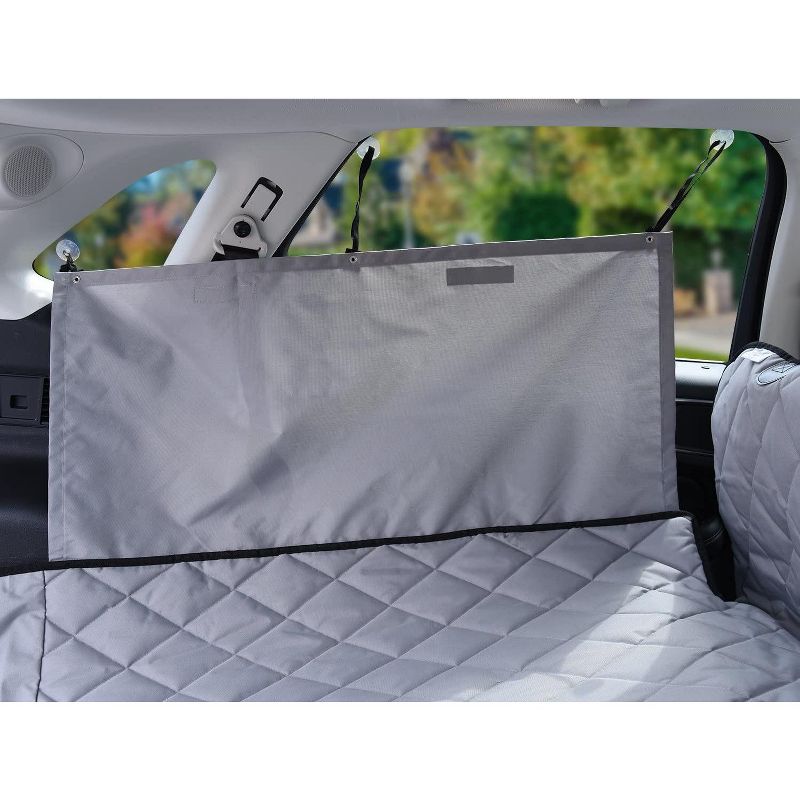 Jumbl Cargo Liner For SUV's and Cars, Waterproof Material, non Slip Backing, With Side Walls Protectors, Extra Bumper Flap Protector, Large Size - Universal Fit