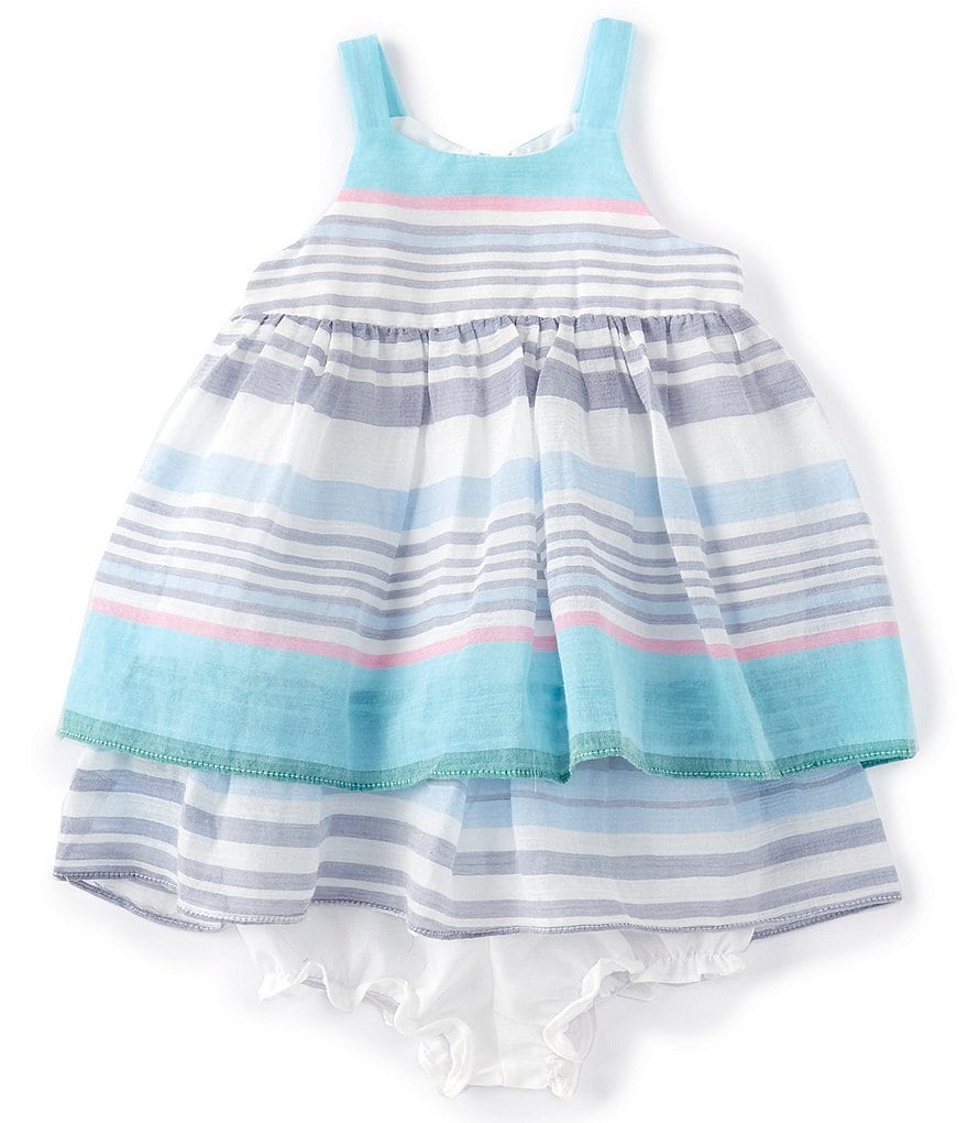 Pastourelle By Pippa & Julie Baby Girls 12-24 Months Multistripe A-Line Dress