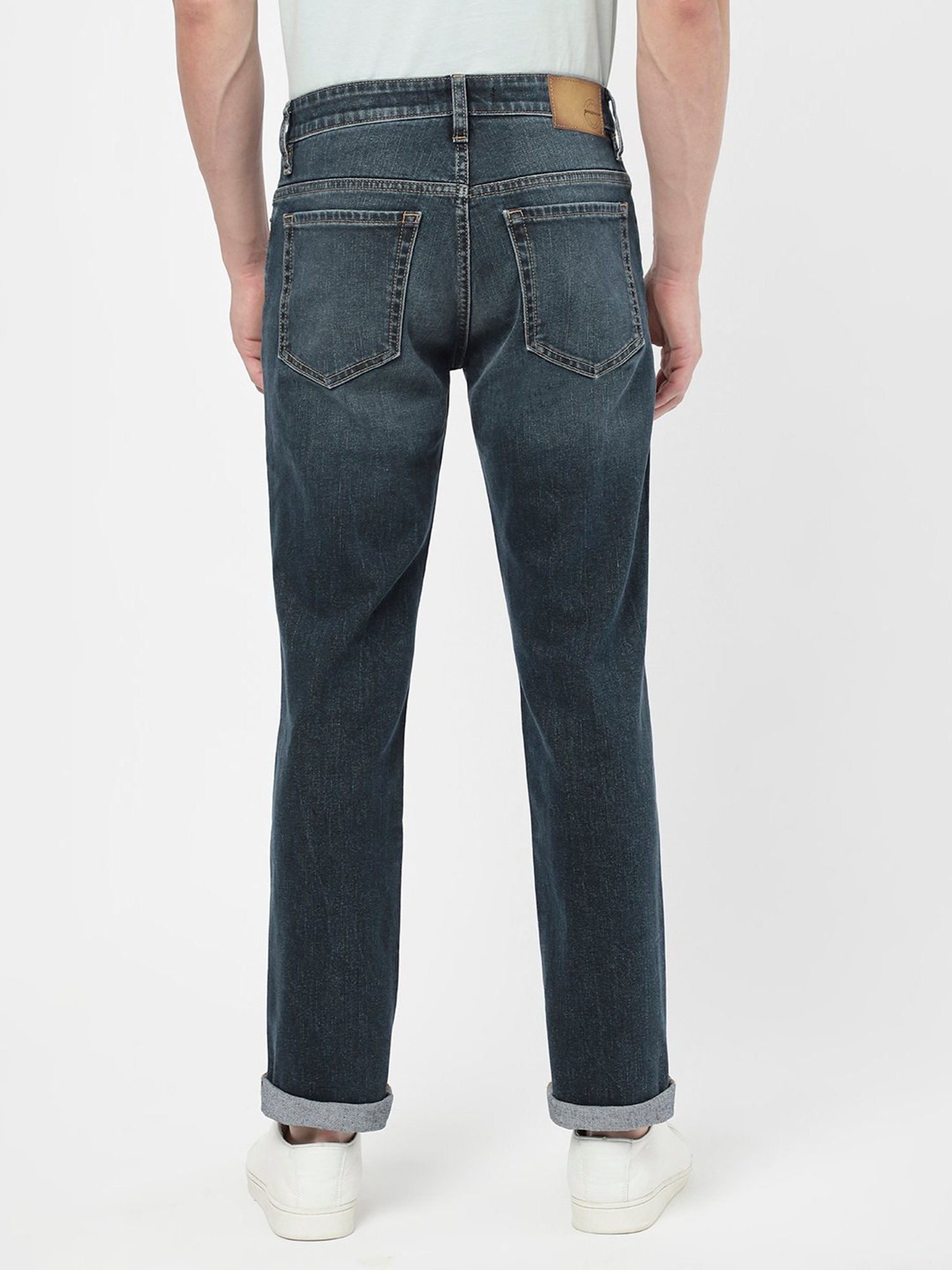 Passion Blue Comfort Fit Lightly Washed Jeans