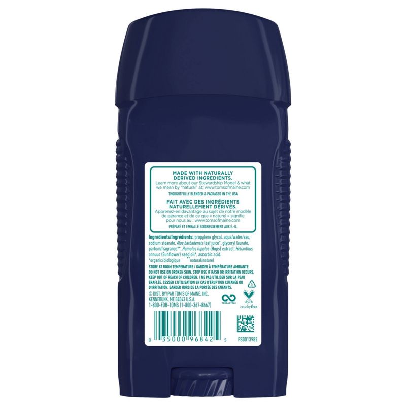 Men's Tom's of Maine Mountain Spring Deodorant - 2.8oz
