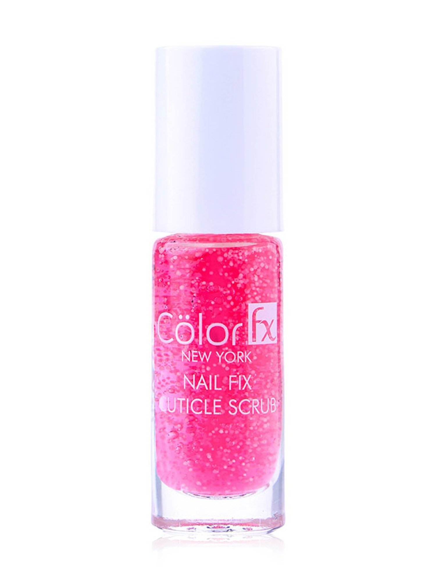 Color Fx Nail Fix Cuticle Scrub & Nail Enamel Combo - Pack of 2