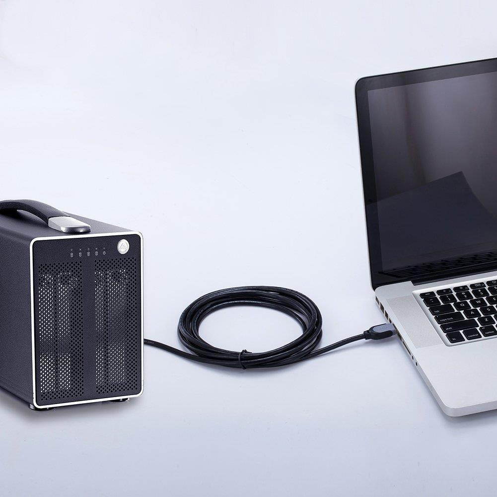 USB To USB Cable, AntKeet 3ft-2pack USB 3.0 Type A to A 24/28AWG Cable Cord Data Transfer Rates up to 5.0Gbps for Hard Drive Enclosures, Printers, Modems, Cameras,Blu-ray Optical Drive