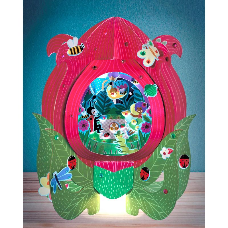Bright Stripes Lantern Lands - Fairy Flower Party