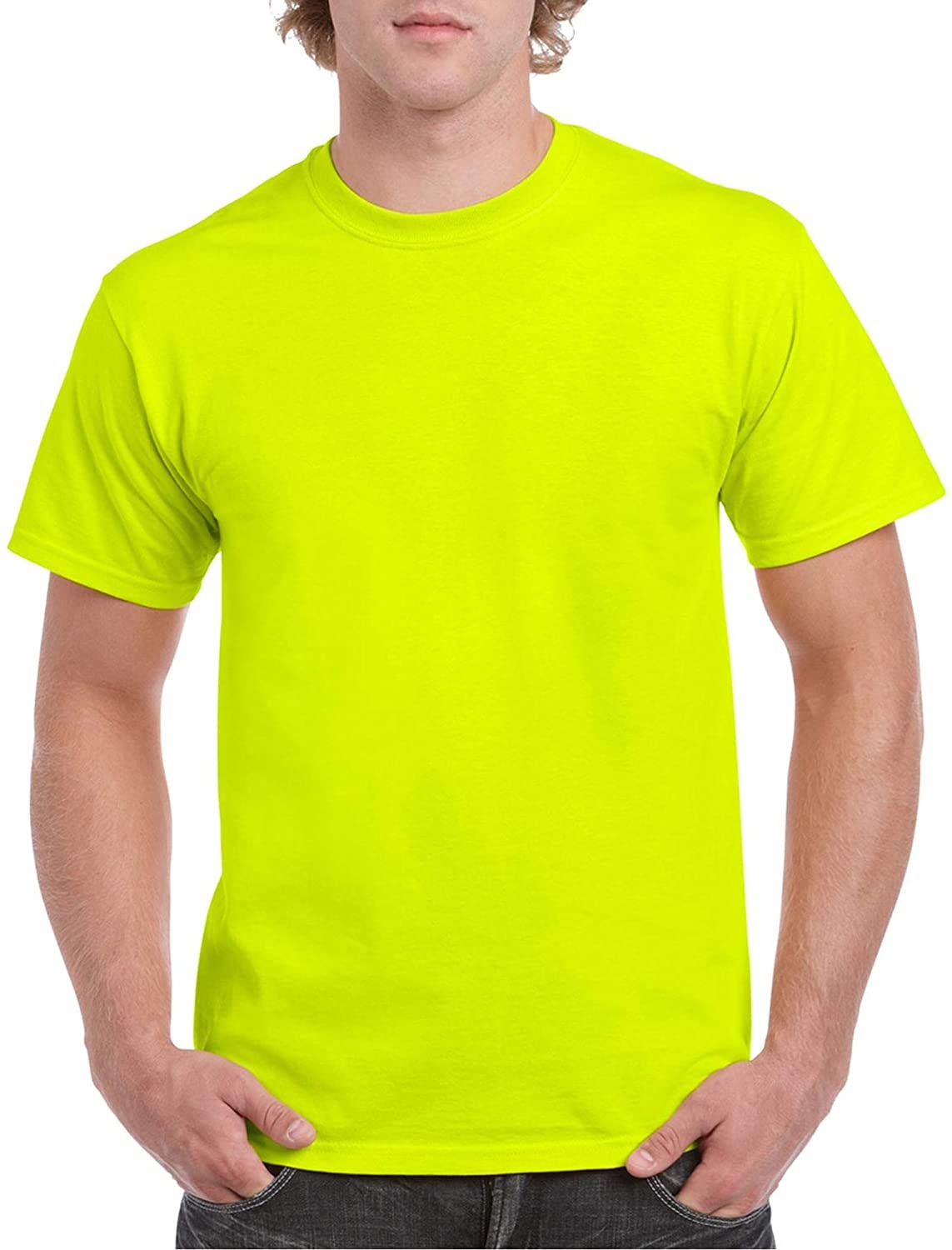 Gildan Men's Heavy Cotton Adult T-Shirt, 2-Pack