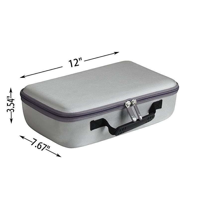 Hard Case fits DRJ Professional HI04 1080P Supported 4Inch Mini Projector Gery