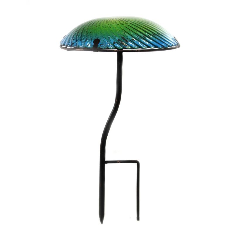 Home & Garden 10.0" Swirl Dazzle Stake Yard Decor Regal Art & Gift  -  Decorative Garden Stakes