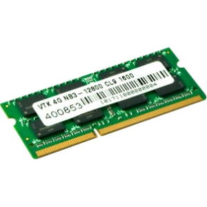 Visiontek 4GB 204-Pin DDR3 SO-DIMM DDR3 1600 (PC3 12800) Laptop Memory