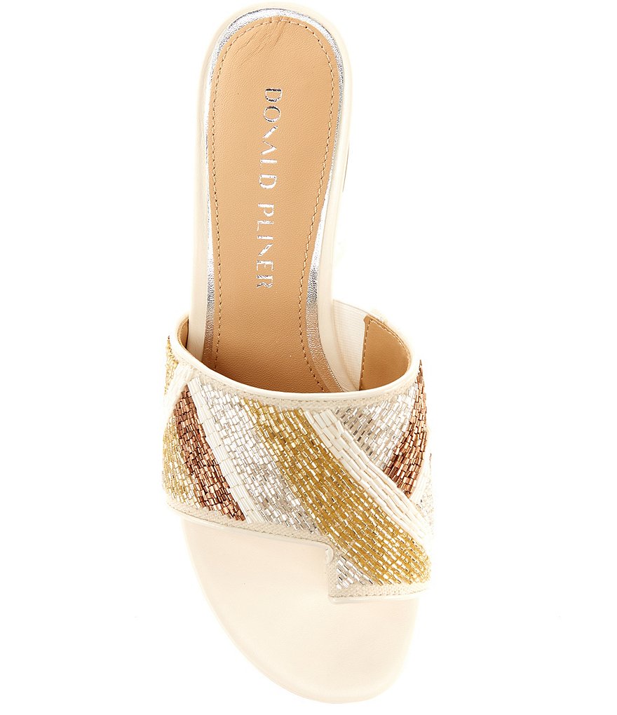 Donald Pliner Melros Beaded Dress Mules
