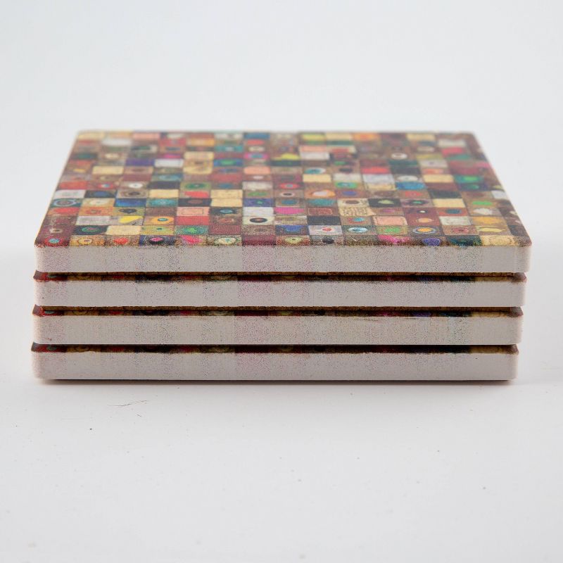 Thirstystone Galvanize 4 Piece Occasions Coaster Set