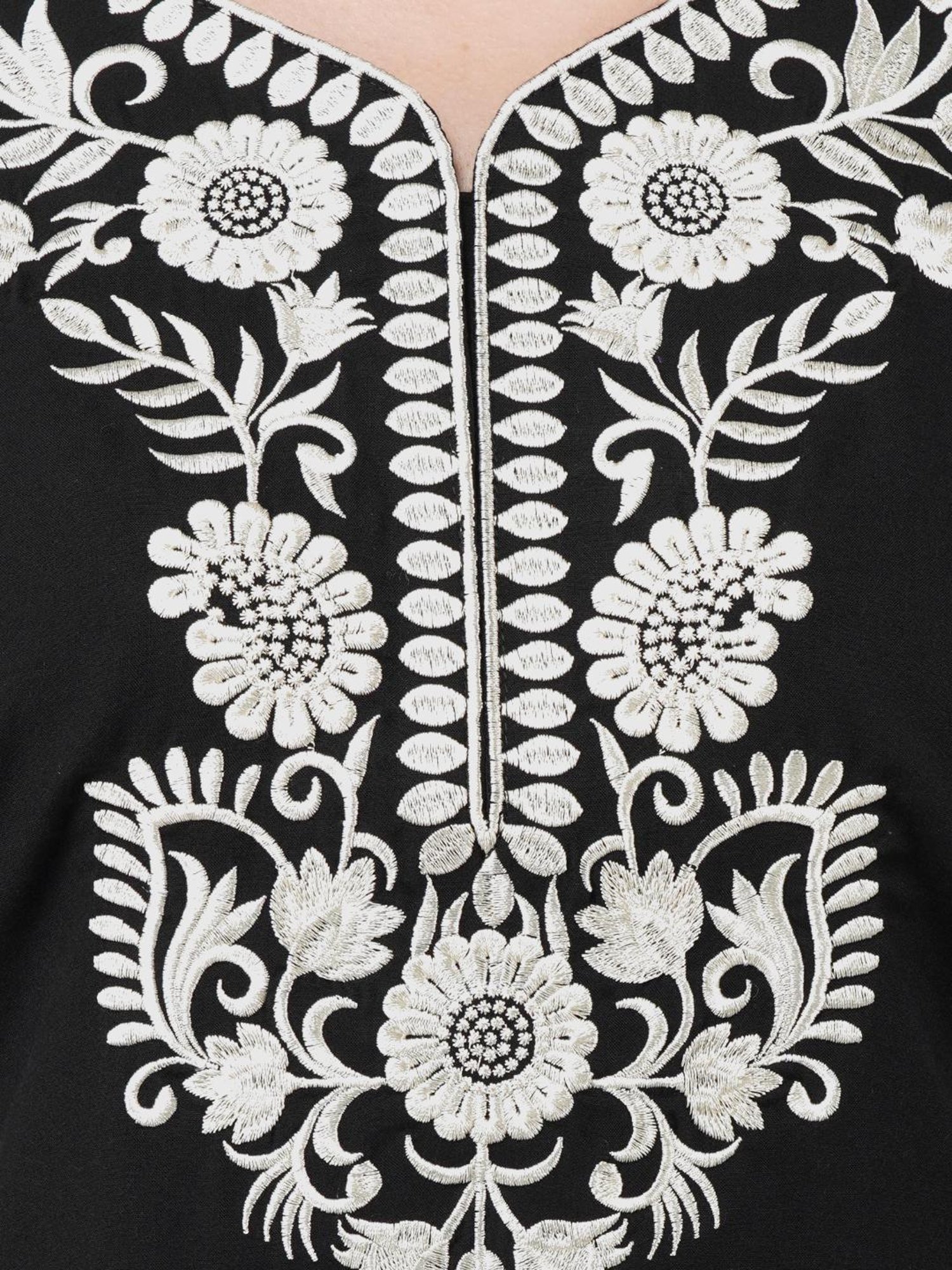 Koi Sleepwear Black Embroidered Nighties