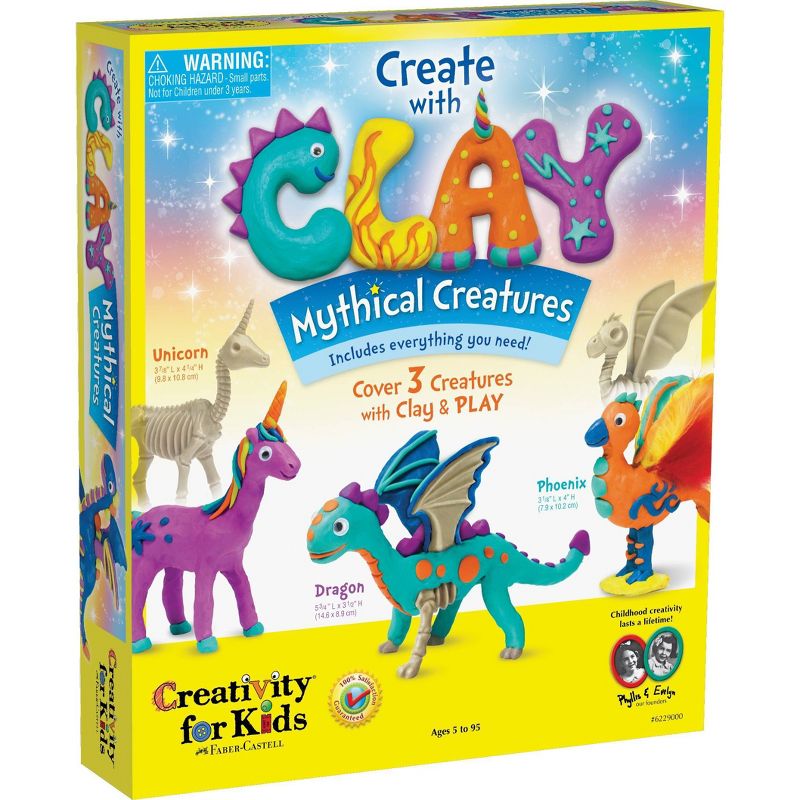 Creativity for Kids Create with Clay - Mythical Creatures
