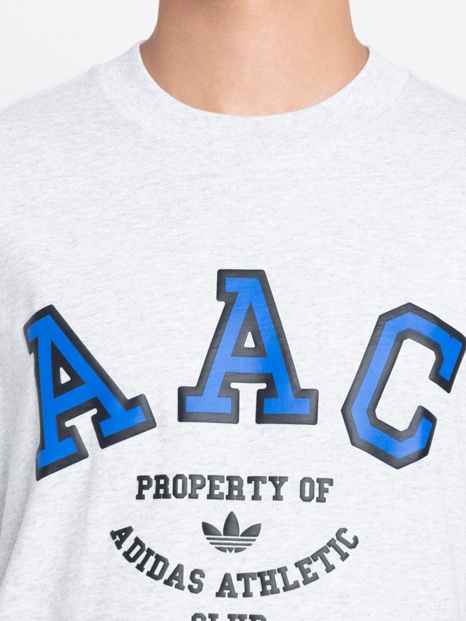 Adidas Originals White Regular Fit Printed T-Shirt