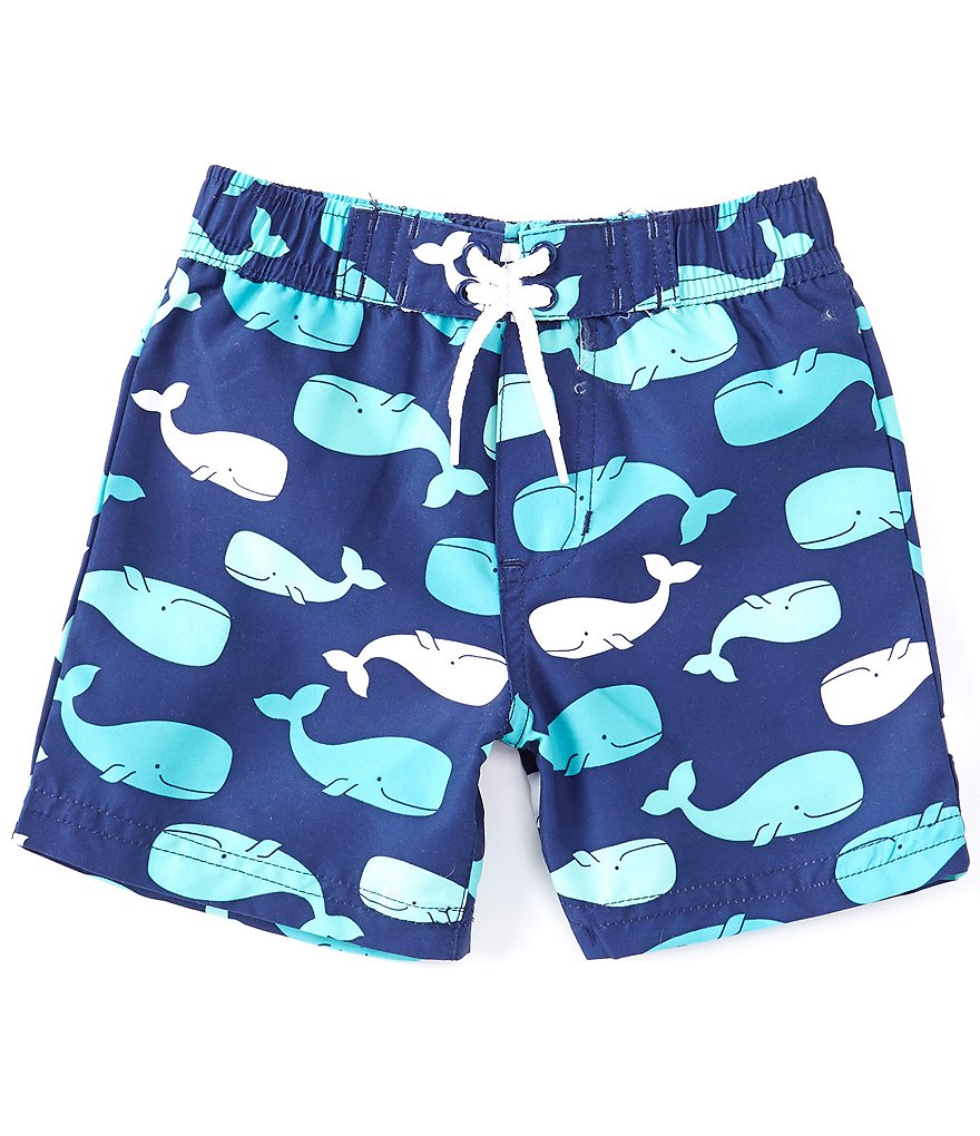 Tea Collection Baby Boys 3-24 Months Long-Sleeve Pineapple Print Rashguard Swimsuit