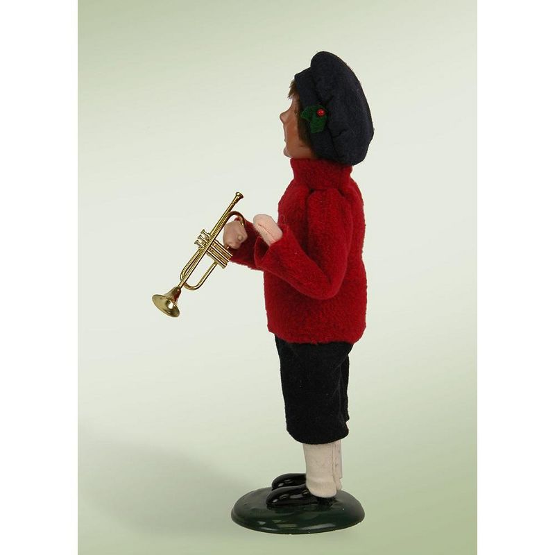 Byers Choice 10" Salvation Army Carolers Boy with Cornet Christmas Figure