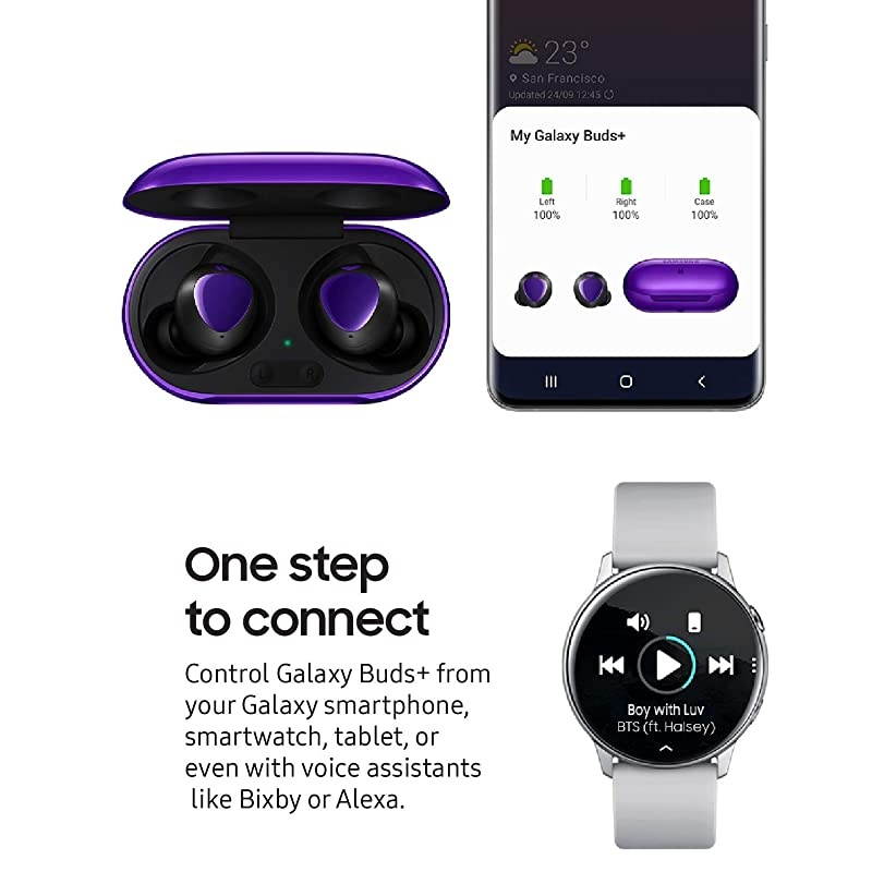 Galaxy Buds+ (Wireless Charging Case included) &ndash; BTS Edition - US Version