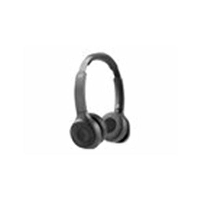 Cisco 730 Wireless Dual On-ear Headset+Stand USB-A Bundle Carbon
