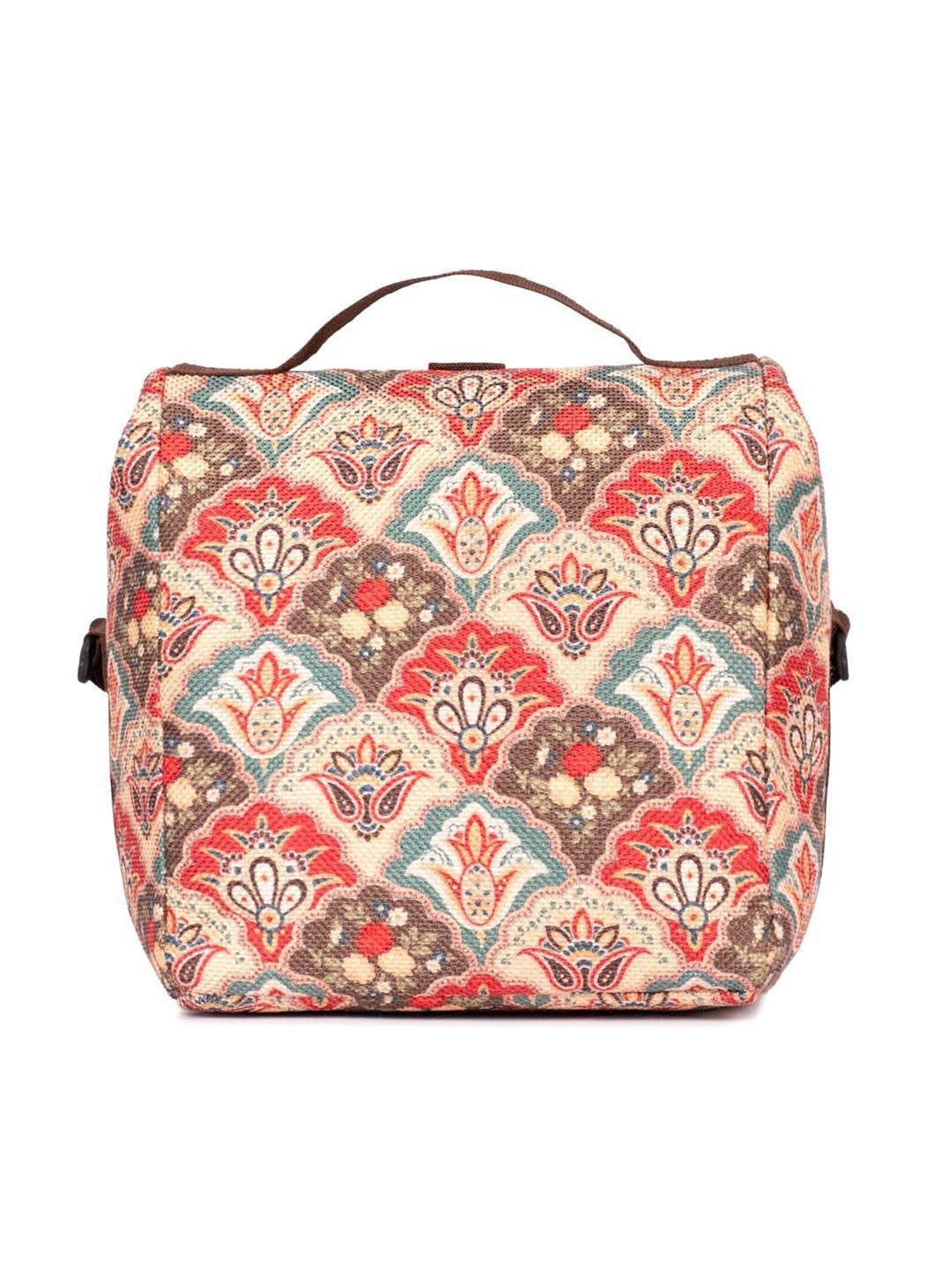 ZOUK Multicolor Printed Handbag