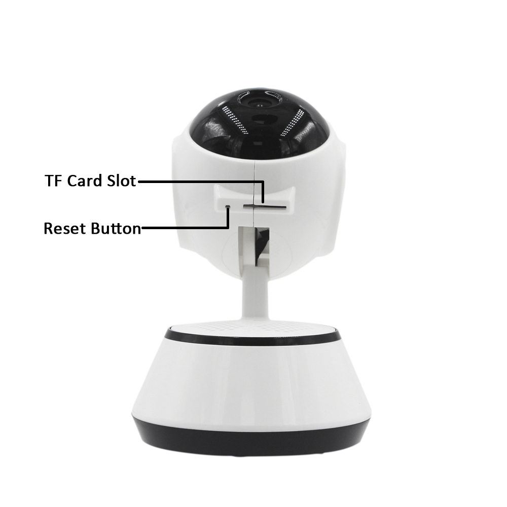 P2P 720P HD Wireless Wifi IP Camera CCTV  Home Security Smart Camera IR Night Vision Camera WHITE US Plug
